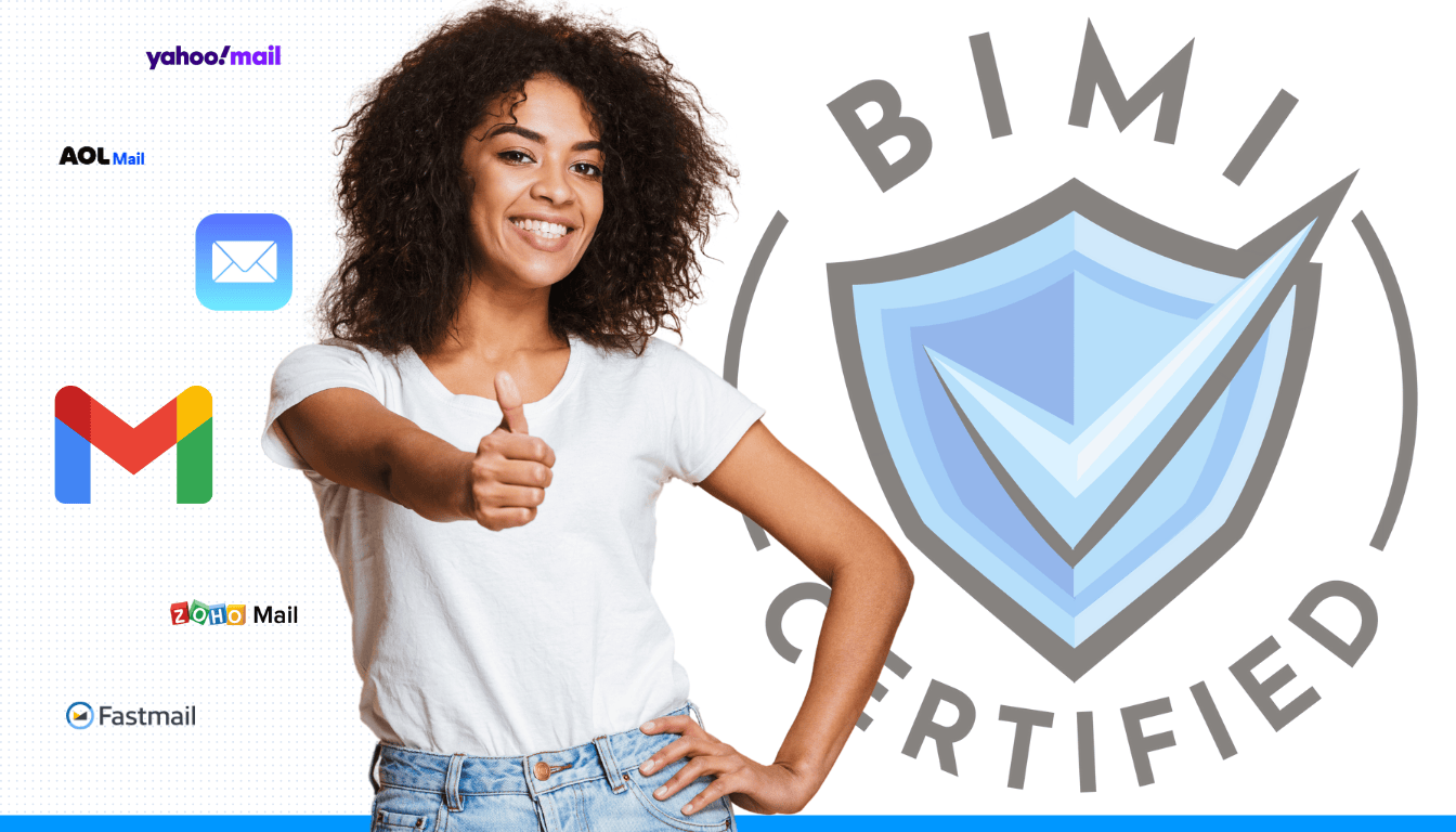 Pagrindiniai el. pašto paslaugų teikėjai, palaikantys BIMI